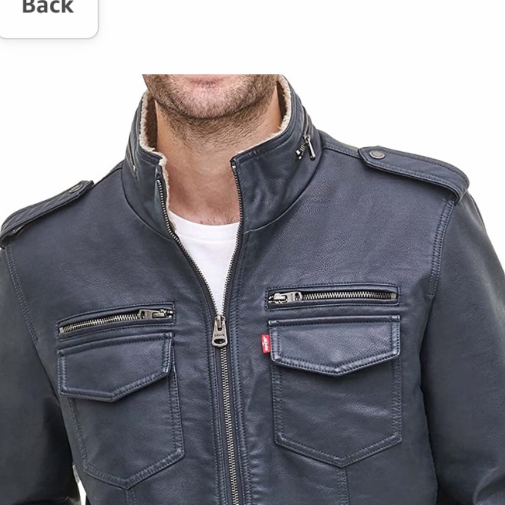 Levi’s Sherpa Men’s Faux Leather Jacket